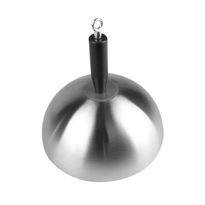 Runde Garhaube aus Edelstahl