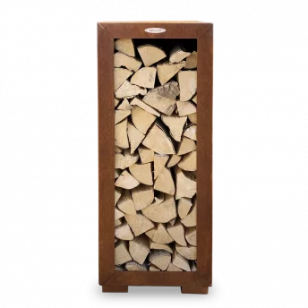Holzlager stehend