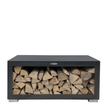 Wood Storage Black lying