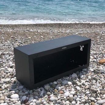 Wood Storage Black lying