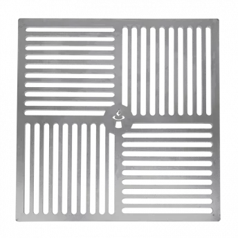 Grillrost Edelstahl Cube L