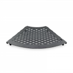 Grillmodul Grillrost mit kleinen Rauten aus Stahl