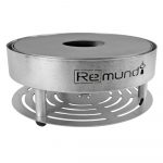 Remundi Tischgrill Pirus in Edelstahl